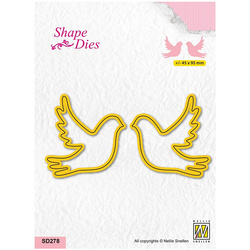 Wykrojnik - Nellie`s - SD278 Doves gołębie
